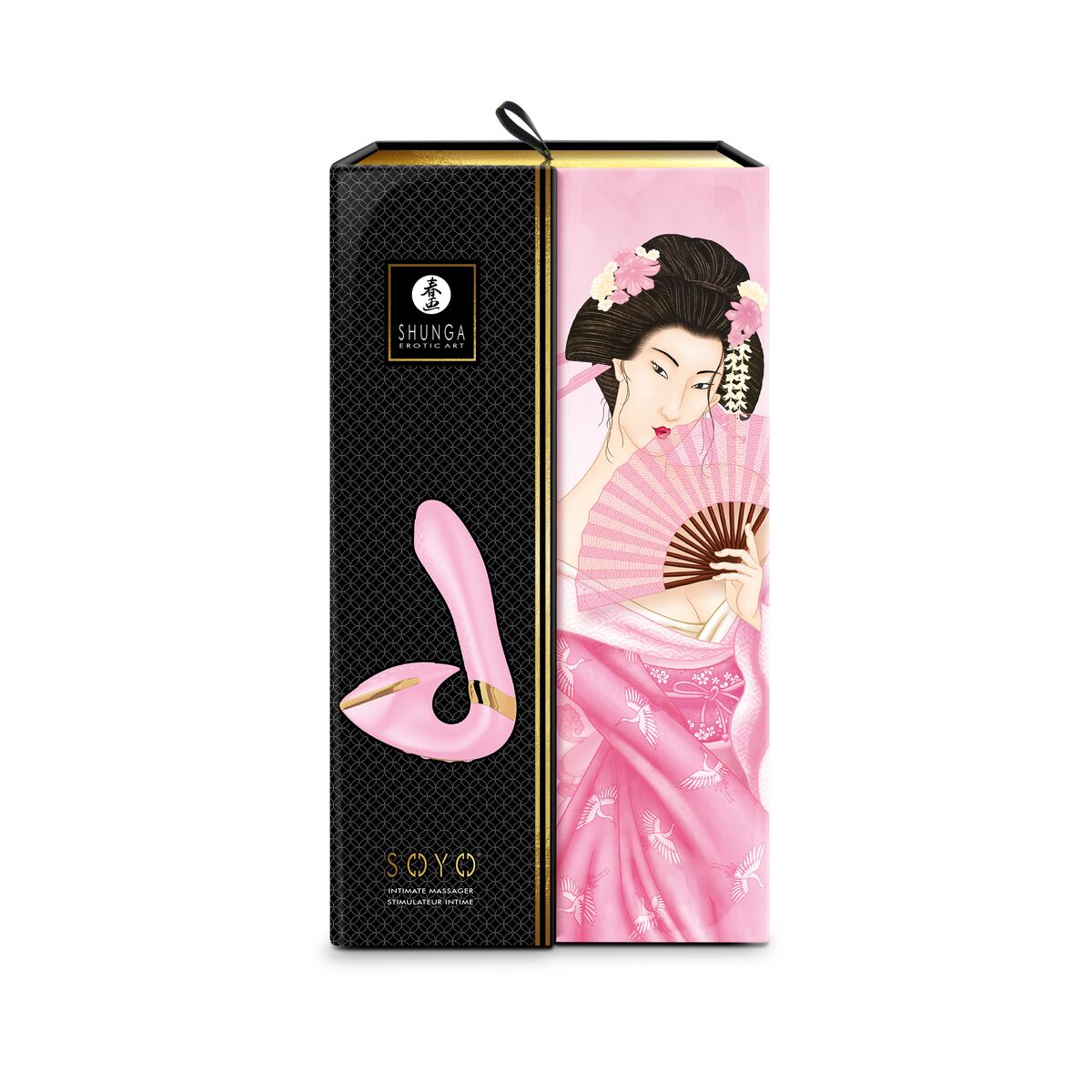 Vibration de Stimulation Double Shunga Soyo Rose clair